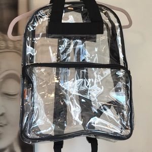 Clear backpack
